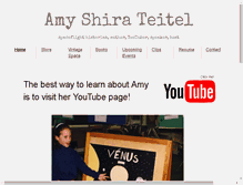 Tablet Screenshot of amyshirateitel.com